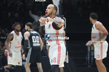 2024-10-29 - Shabazz Napier (Bayern) during the basketball Turkish Airlines Euroleague match between Virtus Segafredo Bologna and Bayern Monaco at the Unipol Arena, Casalecchio (Bologna), Italy, October 29, 2024 - photo: Michele Nucci - SEGAFREDO VIRTUS BOLOGNA VS BAYERN MUNICH - EUROLEAGUE - BASKETBALL