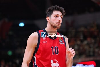 2024-10-31 - Leandro Bolmaro (EA7 Emporio Armani Olimpia Milano) - EA7 EMPORIO ARMANI MILANO VS SEGAFREDO VIRTUS BOLOGNA - EUROLEAGUE - BASKETBALL