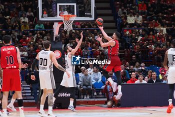 2024-10-31 - Giampaolo Ricci (EA7 Emporio Armani Olimpia Milano) - EA7 EMPORIO ARMANI MILANO VS SEGAFREDO VIRTUS BOLOGNA - EUROLEAGUE - BASKETBALL