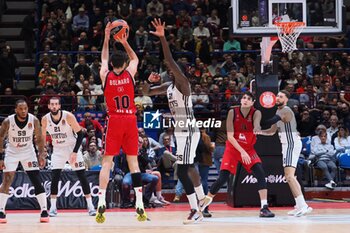 2024-10-31 - Leandro Bolmaro (EA7 Emporio Armani Olimpia Milano) - EA7 EMPORIO ARMANI MILANO VS SEGAFREDO VIRTUS BOLOGNA - EUROLEAGUE - BASKETBALL