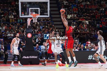 2024-10-31 - Zack LeDay (EA7 Emporio Armani Olimpia Milano) - EA7 EMPORIO ARMANI MILANO VS SEGAFREDO VIRTUS BOLOGNA - EUROLEAGUE - BASKETBALL