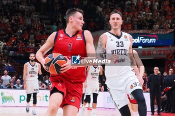 2024-10-31 - Nenad Dimitrijvevic (EA7 Emporio Armani Olimpia Milano) - EA7 EMPORIO ARMANI MILANO VS SEGAFREDO VIRTUS BOLOGNA - EUROLEAGUE - BASKETBALL