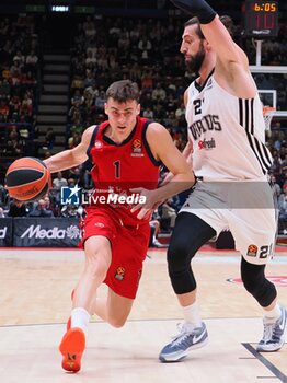 2024-10-31 - Nenad Dimitrijvevic (EA7 Emporio Armani Olimpia Milano) - EA7 EMPORIO ARMANI MILANO VS SEGAFREDO VIRTUS BOLOGNA - EUROLEAGUE - BASKETBALL