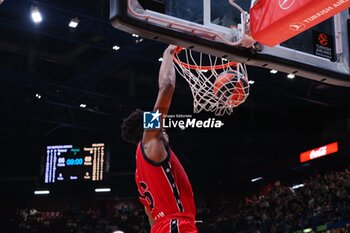 2024-10-31 - Zack LeDay (EA7 Emporio Armani Olimpia Milano) - EA7 EMPORIO ARMANI MILANO VS SEGAFREDO VIRTUS BOLOGNA - EUROLEAGUE - BASKETBALL