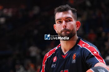 2024-10-31 - Giampaolo Ricci (EA7 Emporio Armani Olimpia Milano) - EA7 EMPORIO ARMANI MILANO VS SEGAFREDO VIRTUS BOLOGNA - EUROLEAGUE - BASKETBALL