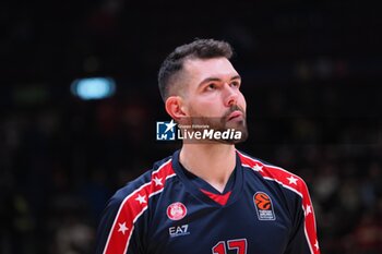 2024-10-31 - Giampaolo Ricci (EA7 Emporio Armani Olimpia Milano) - EA7 EMPORIO ARMANI MILANO VS SEGAFREDO VIRTUS BOLOGNA - EUROLEAGUE - BASKETBALL