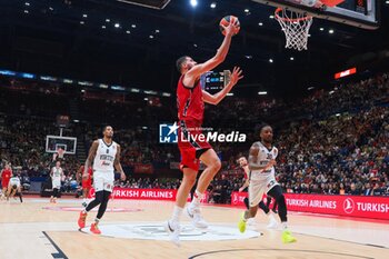 2024-10-31 - Nikola Mirotic (EA7 Emporio Armani Olimpia Milano) - EA7 EMPORIO ARMANI MILANO VS SEGAFREDO VIRTUS BOLOGNA - EUROLEAGUE - BASKETBALL