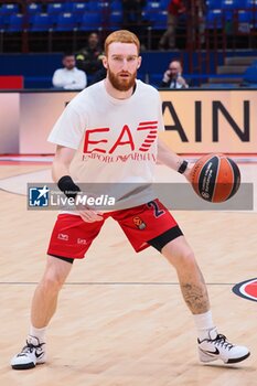 2024-11-07 - Nico Mannion (EA7 Emporio Armani Olimpia Milano) - EA7 EMPORIO ARMANI MILANO VS REAL MADRID - EUROLEAGUE - BASKETBALL