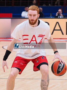 2024-11-07 - Nico Mannion (EA7 Emporio Armani Olimpia Milano) - EA7 EMPORIO ARMANI MILANO VS REAL MADRID - EUROLEAGUE - BASKETBALL