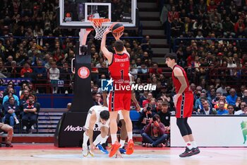 2024-11-07 - Nenad Dimitrijvevic (EA7 Emporio Armani Olimpia Milano) - EA7 EMPORIO ARMANI MILANO VS REAL MADRID - EUROLEAGUE - BASKETBALL