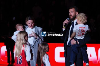 2024-11-07 - Celebrating the Sergio “Chacho” Rodriguez night - EA7 EMPORIO ARMANI MILANO VS REAL MADRID - EUROLEAGUE - BASKETBALL