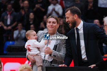 2024-11-07 - Celebrating the Sergio “Chacho” Rodriguez night - EA7 EMPORIO ARMANI MILANO VS REAL MADRID - EUROLEAGUE - BASKETBALL