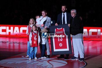 2024-11-07 - Celebrating the Sergio “Chacho” Rodriguez night - EA7 EMPORIO ARMANI MILANO VS REAL MADRID - EUROLEAGUE - BASKETBALL