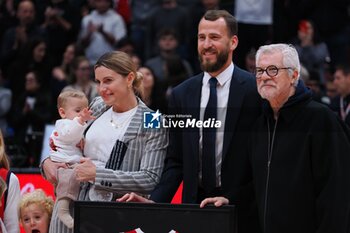 2024-11-07 - Celebrating the Sergio “Chacho” Rodriguez night - EA7 EMPORIO ARMANI MILANO VS REAL MADRID - EUROLEAGUE - BASKETBALL