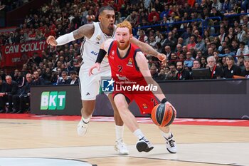 2024-11-07 - Nico Mannion (EA7 Emporio Armani Olimpia Milano) - EA7 EMPORIO ARMANI MILANO VS REAL MADRID - EUROLEAGUE - BASKETBALL