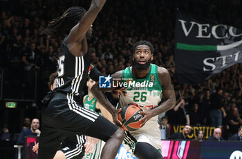 2024-11-15 - Mathias Lessort (Athens) during the basketball Turkish Airlines Euroleague match between Virtus Segafredo Bologna and Panathinaikos Aktor Athens at the Unipol Arena, Casalecchio (Bologna), Italy, November 15, 2024 - photo: Michele Nucci - SEGAFREDO VIRTUS BOLOGNA VS PANATHINAIKOS AKTOR ATHENS - EUROLEAGUE - BASKETBALL