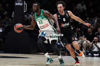 2024-11-15 - Jerian Grant (Athens) during the basketball Turkish Airlines Euroleague match between Virtus Segafredo Bologna and Panathinaikos Aktor Athens at the Unipol Arena, Casalecchio (Bologna), Italy, November 15, 2024 - photo: Michele Nucci - SEGAFREDO VIRTUS BOLOGNA VS PANATHINAIKOS AKTOR ATHENS - EUROLEAGUE - BASKETBALL