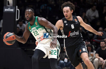 2024-11-15 - Jerian Grant (Athens) during the basketball Turkish Airlines Euroleague match between Virtus Segafredo Bologna and Panathinaikos Aktor Athens at the Unipol Arena, Casalecchio (Bologna), Italy, November 15, 2024 - photo: Michele Nucci - SEGAFREDO VIRTUS BOLOGNA VS PANATHINAIKOS AKTOR ATHENS - EUROLEAGUE - BASKETBALL