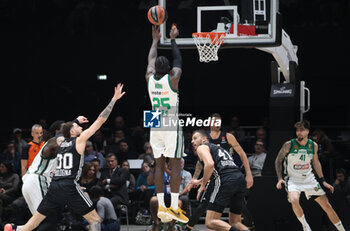 2024-11-15 - Kendrick Nunn (Athens) during the basketball Turkish Airlines Euroleague match between Virtus Segafredo Bologna and Panathinaikos Aktor Athens at the Unipol Arena, Casalecchio (Bologna), Italy, November 15, 2024 - photo: Michele Nucci - SEGAFREDO VIRTUS BOLOGNA VS PANATHINAIKOS AKTOR ATHENS - EUROLEAGUE - BASKETBALL