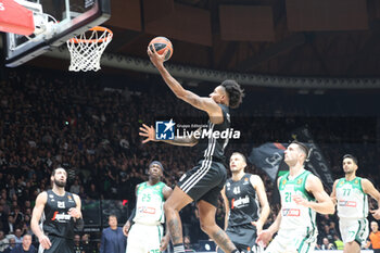 2024-11-15 - Will Clyburn (Virtus Bologna) during the basketball Turkish Airlines Euroleague match between Virtus Segafredo Bologna and Panathinaikos Aktor Athens at the Unipol Arena, Casalecchio (Bologna), Italy, November 15, 2024 - photo: Michele Nucci - SEGAFREDO VIRTUS BOLOGNA VS PANATHINAIKOS AKTOR ATHENS - EUROLEAGUE - BASKETBALL