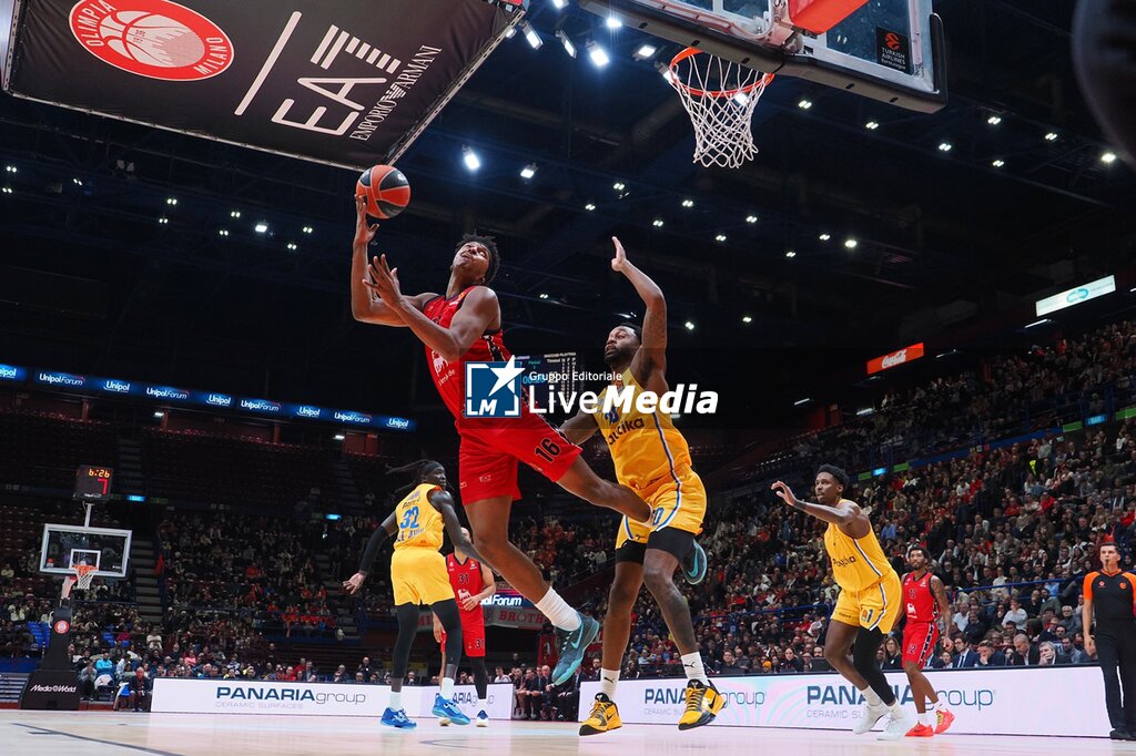 EA7 Emporio Armani Milano vs Maccabi Playtika Telaviv - EUROLEAGUE - BASKETBALL