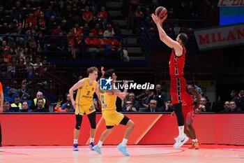 2024-11-21 - Nikola Mirotic (EA7 Emporio Armani Olimpia Milano) - EA7 EMPORIO ARMANI MILANO VS MACCABI PLAYTIKA TELAVIV - EUROLEAGUE - BASKETBALL