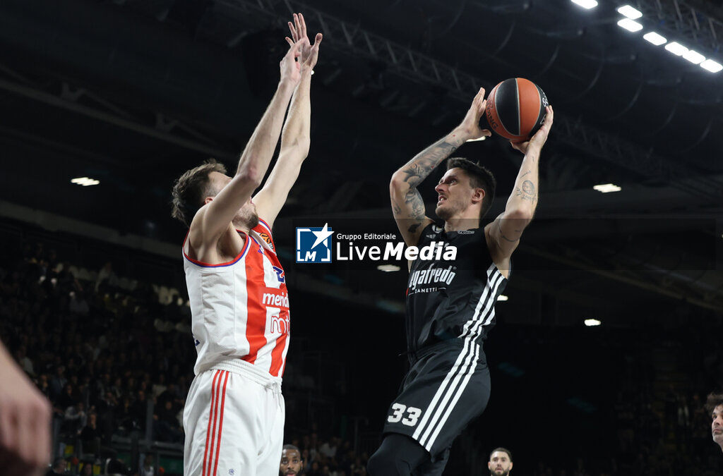 Segafredo Virtus Bologna vs Crvena Zvezda Meridianbet Belgrade - EUROLEAGUE - BASKETBALL