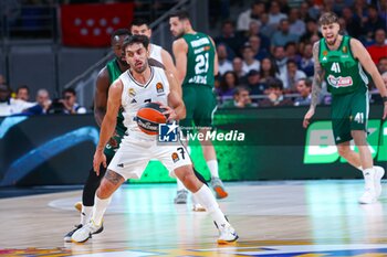 2024-10-17 - 17th October 2024; Wizink Center; Madrid, Spain; Turkish Airlines Euroleague Basketball; Spain, Real Madrid vs Panathinaikos;Euroleague Basket Real Madrid v Panathinaikos 900/Cordon Press - REAL MADRID VS PANATHINAIKOS - EUROLEAGUE - BASKETBALL