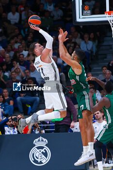 2024-10-17 - 17th October 2024; Wizink Center; Madrid, Spain; Turkish Airlines Euroleague Basketball; Spain, Real Madrid vs Panathinaikos;Euroleague Basket Real Madrid v Panathinaikos 900/Cordon Press - REAL MADRID VS PANATHINAIKOS - EUROLEAGUE - BASKETBALL