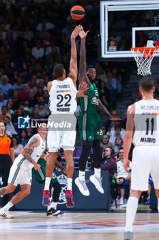 2024-10-17 - 17th October 2024; Wizink Center; Madrid, Spain; Turkish Airlines Euroleague Basketball; Spain, Real Madrid vs Panathinaikos;Euroleague Basket Real Madrid v Panathinaikos 900/Cordon Press - REAL MADRID VS PANATHINAIKOS - EUROLEAGUE - BASKETBALL