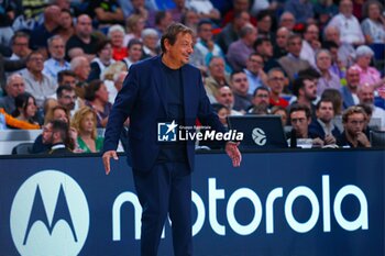 2024-10-17 - 17th October 2024; Wizink Center; Madrid, Spain; Turkish Airlines Euroleague Basketball; Spain, Real Madrid vs Panathinaikos; Ataman (Panathinaikos)Euroleague Basket Real Madrid v Panathinaikos 900/Cordon Press - REAL MADRID VS PANATHINAIKOS - EUROLEAGUE - BASKETBALL