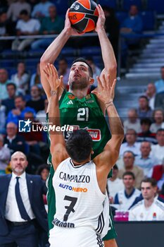 2024-10-17 - 17th October 2024; Wizink Center; Madrid, Spain; Turkish Airlines Euroleague Basketball; Spain, Real Madrid vs Panathinaikos;Euroleague Basket Real Madrid v Panathinaikos 900/Cordon Press - REAL MADRID VS PANATHINAIKOS - EUROLEAGUE - BASKETBALL