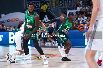 2024-10-17 - 17th October 2024; Wizink Center; Madrid, Spain; Turkish Airlines Euroleague Basketball; Spain, Real Madrid vs Panathinaikos; Nunn (Panathinaikos) Euroleague Basket Real Madrid v Panathinaikos 900/Cordon Press - REAL MADRID VS PANATHINAIKOS - EUROLEAGUE - BASKETBALL