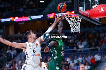 2024-10-17 - 17th October 2024; Wizink Center; Madrid, Spain; Turkish Airlines Euroleague Basketball; Spain, Real Madrid vs Panathinaikos;Nunn (Panathinaikos) Euroleague Basket Real Madrid v Panathinaikos 900/Cordon Press - REAL MADRID VS PANATHINAIKOS - EUROLEAGUE - BASKETBALL