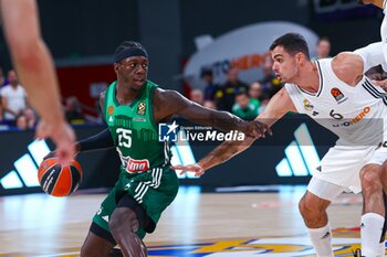 2024-10-17 - 17th October 2024; Wizink Center; Madrid, Spain; Turkish Airlines Euroleague Basketball; Spain, Real Madrid vs Panathinaikos; Nunn (Panathinaikos) Euroleague Basket Real Madrid v Panathinaikos 900/Cordon Press - REAL MADRID VS PANATHINAIKOS - EUROLEAGUE - BASKETBALL