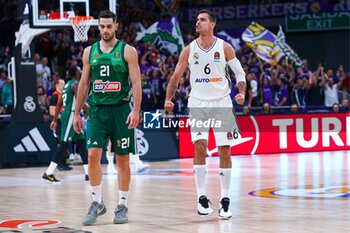 2024-10-17 - 17th October 2024; Wizink Center; Madrid, Spain; Turkish Airlines Euroleague Basketball; Spain, Real Madrid vs Panathinaikos; Alberto Abalde (Real Madrid)Euroleague Basket Real Madrid v Panathinaikos 900/Cordon Press - REAL MADRID VS PANATHINAIKOS - EUROLEAGUE - BASKETBALL