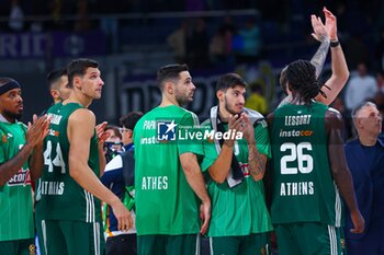 2024-10-17 - 17th October 2024; Wizink Center; Madrid, Spain; Turkish Airlines Euroleague Basketball; Spain, Real Madrid vs Panathinaikos;Euroleague Basket Real Madrid v Panathinaikos 900/Cordon Press - REAL MADRID VS PANATHINAIKOS - EUROLEAGUE - BASKETBALL