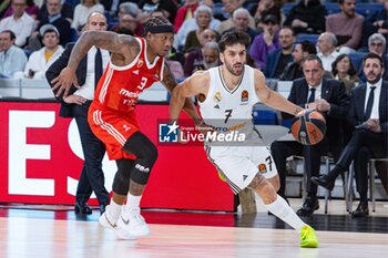 2024-10-22 - 2th October 2024; Wizink Center; Madrid, Spain; Turkish Airlines Euroleague Basketball; Spain, Real Madrid vs Crvena Zvezda; Facundo Campazzo (Real Madrid)Euroleague Basketball Real Madrid v Crvena Zvezda 900/Cordon Press - EUROLEAGUE BASKETBALL REAL MADRID V CRVENA ZVEZDA - EUROLEAGUE - BASKETBALL