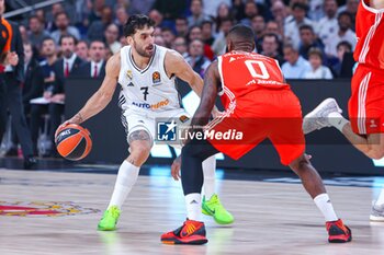 2024-10-22 - 2th October 2024; Wizink Center; Madrid, Spain; Turkish Airlines Euroleague Basketball; Spain, Real Madrid vs Crvena Zvezda; Facundo Campazzo (Real Madrid)Euroleague Basketball Real Madrid v Crvena Zvezda 900/Cordon Press - EUROLEAGUE BASKETBALL REAL MADRID V CRVENA ZVEZDA - EUROLEAGUE - BASKETBALL