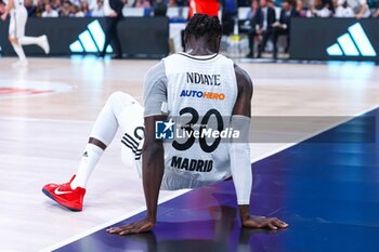 2024-10-22 - 2th October 2024; Wizink Center; Madrid, Spain; Turkish Airlines Euroleague Basketball; Spain, Real Madrid vs Crvena Zvezda; Eli John Ndiaye (Real Madrid)Euroleague Basketball Real Madrid v Crvena Zvezda 900/Cordon Press - EUROLEAGUE BASKETBALL REAL MADRID V CRVENA ZVEZDA - EUROLEAGUE - BASKETBALL