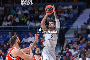 2024-10-22 - 2th October 2024; Wizink Center; Madrid, Spain; Turkish Airlines Euroleague Basketball; Spain, Real Madrid vs Crvena Zvezda; Alberto Abalde (Real Madrid)Euroleague Basketball Real Madrid v Crvena Zvezda 900/Cordon Press - EUROLEAGUE BASKETBALL REAL MADRID V CRVENA ZVEZDA - EUROLEAGUE - BASKETBALL