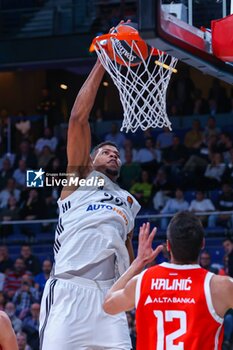 2024-10-22 - 2th October 2024; Wizink Center; Madrid, Spain; Turkish Airlines Euroleague Basketball; Spain, Real Madrid vs Crvena Zvezda; Edy Walter Tavares (Real Madrid)Euroleague Basketball Real Madrid v Crvena Zvezda 900/Cordon Press - EUROLEAGUE BASKETBALL REAL MADRID V CRVENA ZVEZDA - EUROLEAGUE - BASKETBALL