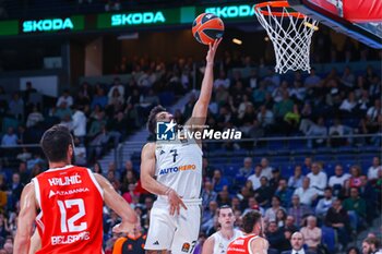 2024-10-22 - 2th October 2024; Wizink Center; Madrid, Spain; Turkish Airlines Euroleague Basketball; Spain, Real Madrid vs Crvena Zvezda; Facundo Campazzo (Real Madrid)Euroleague Basketball Real Madrid v Crvena Zvezda 900/Cordon Press - EUROLEAGUE BASKETBALL REAL MADRID V CRVENA ZVEZDA - EUROLEAGUE - BASKETBALL