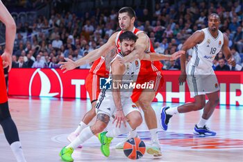 2024-10-22 - 2th October 2024; Wizink Center; Madrid, Spain; Turkish Airlines Euroleague Basketball; Spain, Real Madrid vs Crvena Zvezda; Facundo Campazzo (Real Madrid)Euroleague Basketball Real Madrid v Crvena Zvezda 900/Cordon Press - EUROLEAGUE BASKETBALL REAL MADRID V CRVENA ZVEZDA - EUROLEAGUE - BASKETBALL