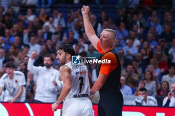 2024-10-22 - 2th October 2024; Wizink Center; Madrid, Spain; Turkish Airlines Euroleague Basketball; Spain, Real Madrid vs Crvena Zvezda; Facundo Campazzo (Real Madrid)Euroleague Basketball Real Madrid v Crvena Zvezda 900/Cordon Press - EUROLEAGUE BASKETBALL REAL MADRID V CRVENA ZVEZDA - EUROLEAGUE - BASKETBALL