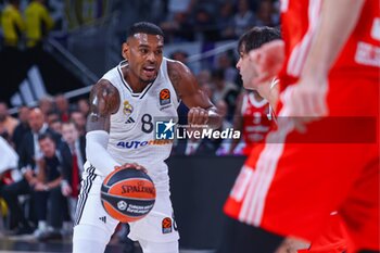 2024-10-24 - 24th October 2024; Wizink Center; Madrid, Spain; Turkish Airlines Euroleague Basketball; Spain, Real Madrid vs Crvena Zvezda; Xavier Rathan-Mayes (Real Madrid)Euroleague Basketball Real Madrid v Crvena Zvezda 900/Cordon Press - EUROLEAGUE BASKETBALL REAL MADRID V CRVENA ZVEZDA - EUROLEAGUE - BASKETBALL