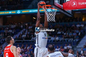 2024-10-24 - 24th October 2024; Wizink Center; Madrid, Spain; Turkish Airlines Euroleague Basketball; Spain, Real Madrid vs Crvena Zvezda; Serge Ibaka (Real Madrid)Euroleague Basketball Real Madrid v Crvena Zvezda 900/Cordon Press - EUROLEAGUE BASKETBALL REAL MADRID V CRVENA ZVEZDA - EUROLEAGUE - BASKETBALL