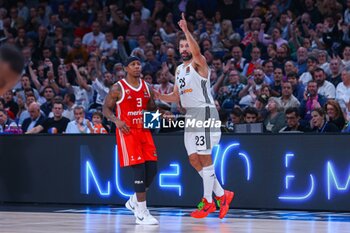 2024-10-24 - 24th October 2024; Wizink Center; Madrid, Spain; Turkish Airlines Euroleague Basketball; Spain, Real Madrid vs Crvena Zvezda; Sergio Llull (Real Madrid)Euroleague Basketball Real Madrid v Crvena Zvezda 900/Cordon Press - EUROLEAGUE BASKETBALL REAL MADRID V CRVENA ZVEZDA - EUROLEAGUE - BASKETBALL