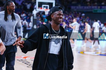 2024-10-24 - 24th October 2024; Wizink Center; Madrid, Spain; Turkish Airlines Euroleague Basketball; Spain, Real Madrid vs Crvena Zvezda; Vinicius player of Real Madrid FootballEuroleague Basketball Real Madrid v Crvena Zvezda 900/Cordon Press - EUROLEAGUE BASKETBALL REAL MADRID V CRVENA ZVEZDA - EUROLEAGUE - BASKETBALL