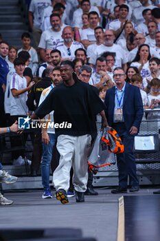 2024-10-24 - 24th October 2024; Wizink Center; Madrid, Spain; Turkish Airlines Euroleague Basketball; Spain, Real Madrid vs Crvena Zvezda; Camavinga player of Real Madrid FootballEuroleague Basketball Real Madrid v Crvena Zvezda 900/Cordon Press - EUROLEAGUE BASKETBALL REAL MADRID V CRVENA ZVEZDA - EUROLEAGUE - BASKETBALL